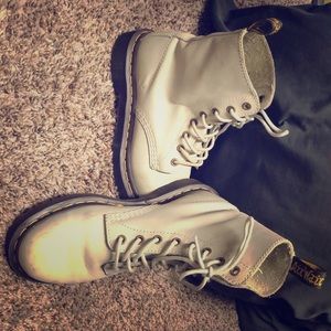 White doc Martens